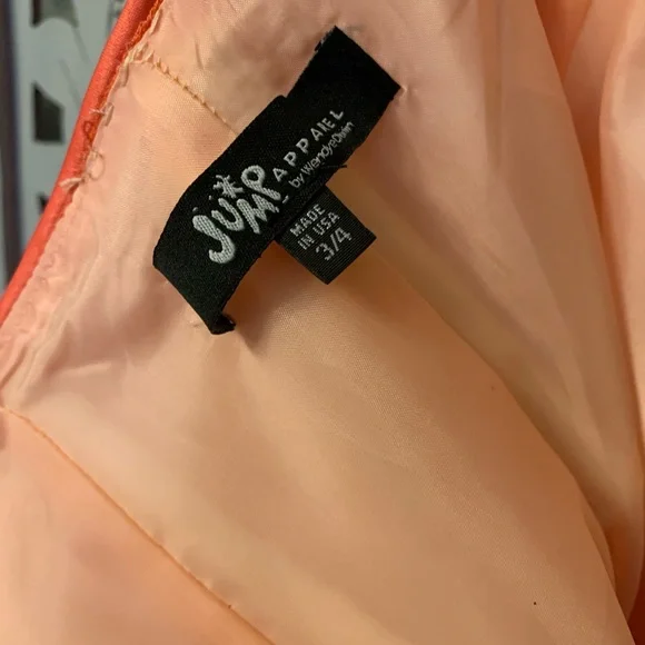 ☄️HOST PICK☄️ JUMP APPAREL SWEET CORAL & PURPLE SEQUINS FORMAL PROM DRESS GOWN - Picture 9 of 11